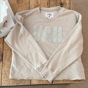 VAIL League Cream Vail Crewneck